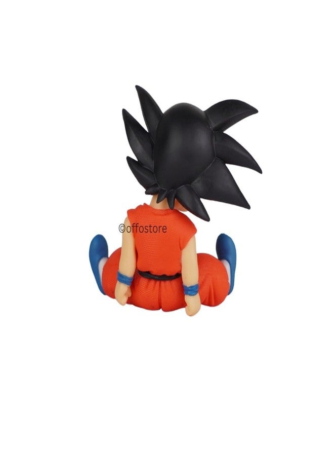 Offo Son Goku Sleeping Mini Figure (10cm) - Adorable Dragon Ball Z Collectible for Car Dashboard, Office Desk & Home Décor for Kids, Teens & Collectors - Image 3